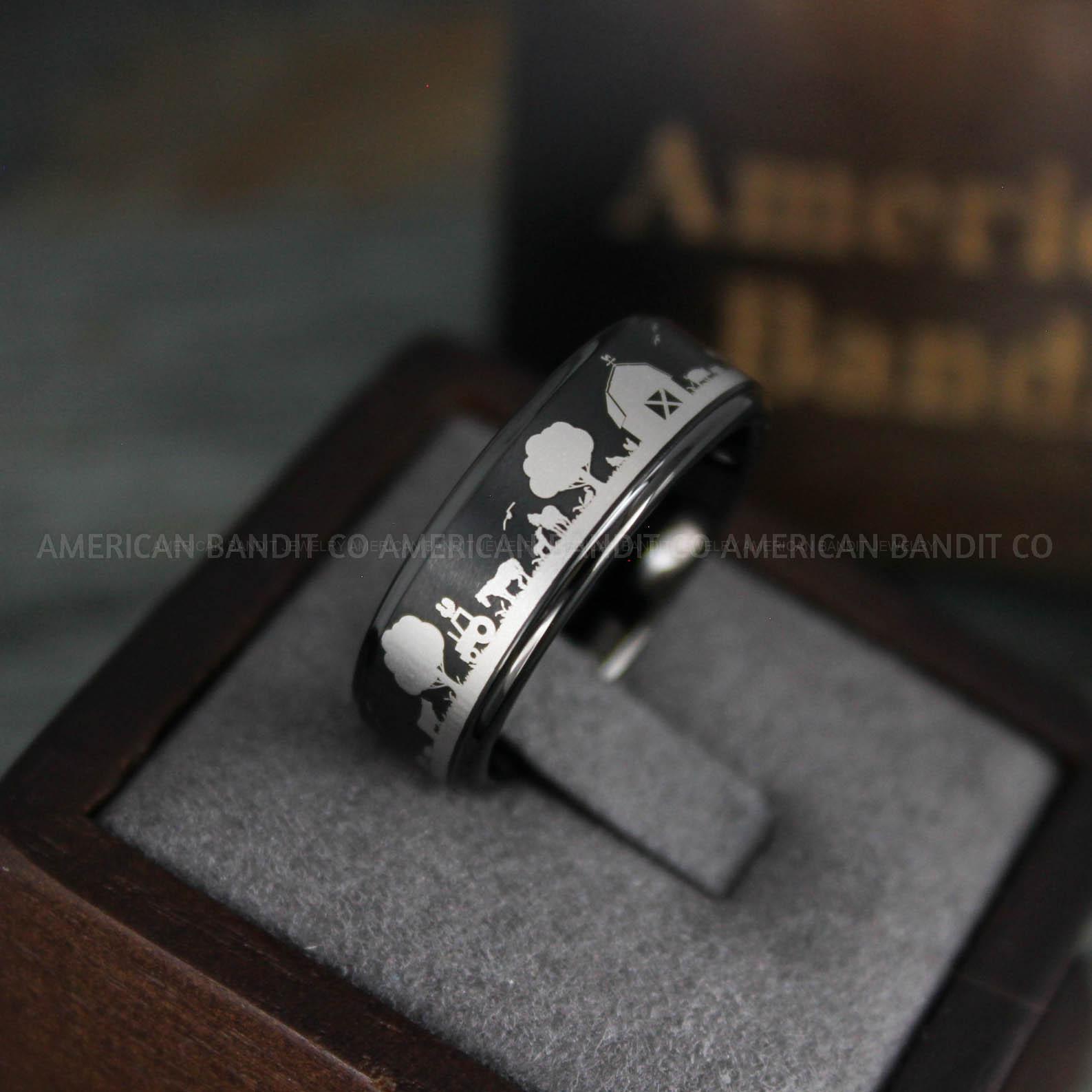 IMG_5312 Rancher Ring, Cattle Rancher Ring, Cattle Ring, Cowboys Rings, Farmer Ring, Cowboys Wedding Band - Image 1