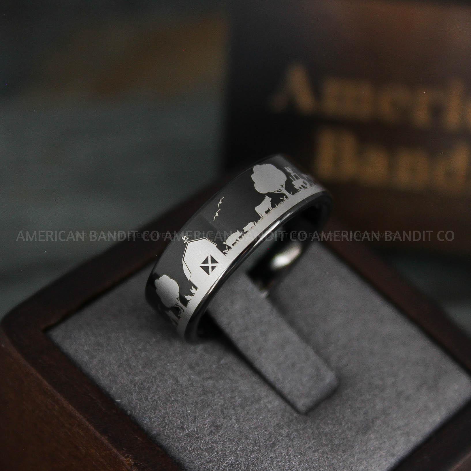 IMG_5324 Rancher Ring, Cattle Rancher Ring, Cattle Ring, Cowboys Rings, Farmer Ring, Cowboys Wedding Band - Image 1