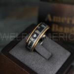 Mario Ring, Mario Brothers Wedding Ring, Gamer Ring, Gamer Jewelry, Mario Wedding Band, Gamer Wedding Ring