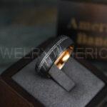 Elvish Ring, Elvish Wedding Ring, Elvish Wedding Band, Elvish Jewelry, Black Wedding Ring