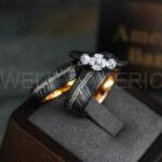 Elvish Rings, Elvish Wedding Rings, Elvish Wedding Bands, Elvish Jewelry, Black Wedding Rings