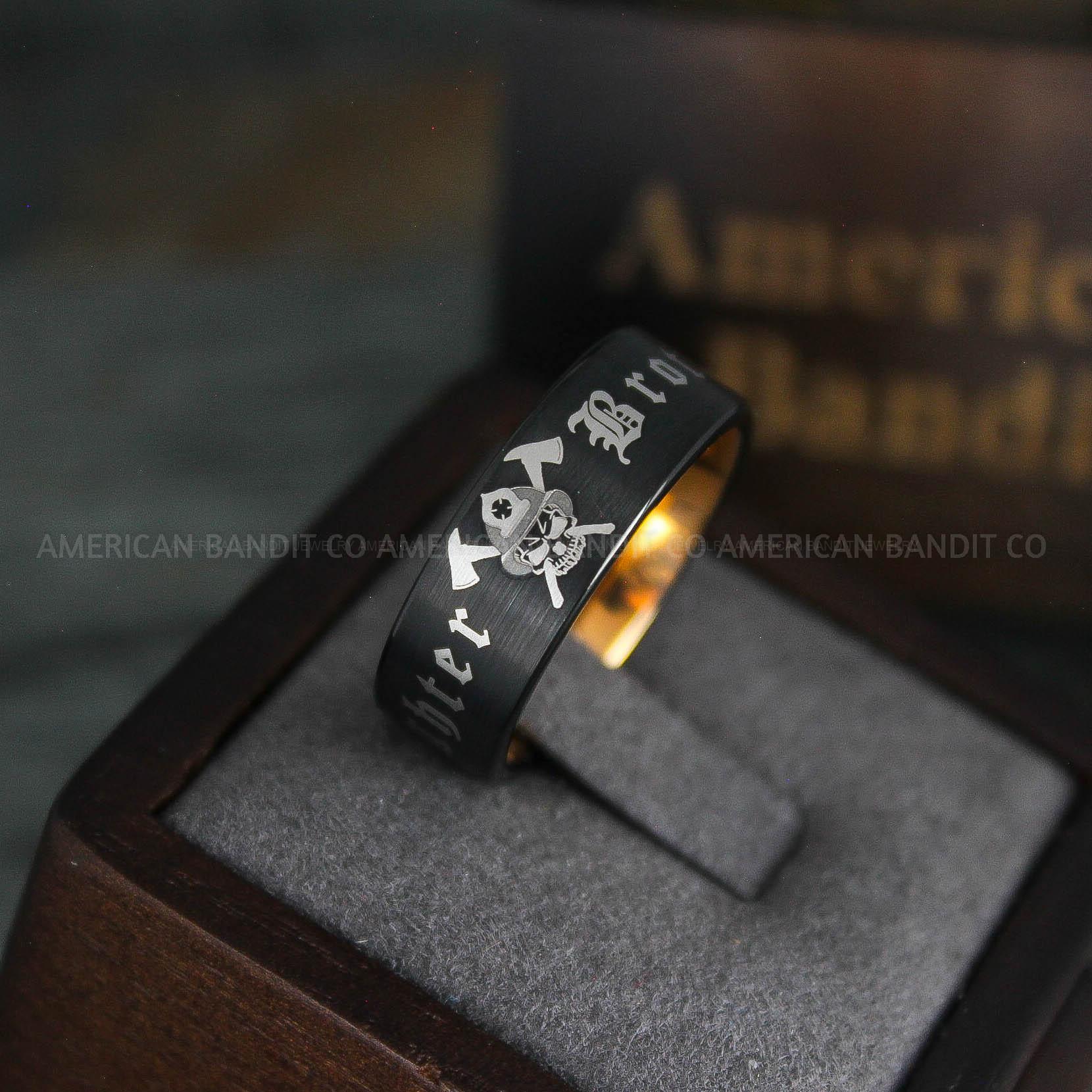 IMG_5364 Fire Department Ring, Fireman Wedding Band, Firefighter Ring, Firefighter Jewelry, Fireman Jewelry - Image 1