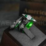 Jack and Sally Rings, Jack and Sally Wedding Bands, Couple Rings, Jack and Sally Wedding Rings