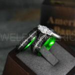 Barb Wire Ring, Barbed Wire Ring, Barb Wire Wedding Ring, Couple Rings, Biker Rings