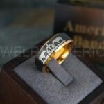 Cowboys Rings, Cowboys Wedding Ring, Cowboys Wedding Band, Praying Cowboys Ring, Cowgirl Jewelry, Cowboy Jewelry, Cowgirl Wedding Band