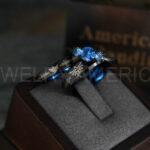 Zelda Rings, Zelda Wedding Rings, Couple Rings, Gamer Rings, Gamer Jewelry, Zelda Wedding Bands, Gamer Wedding Rings, Black Wedding Rings