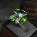 Damascus Steel Rings, Damascus Steel Wedding Rings, Damascus Steel Wedding Bands, Black Wedding Rings, Black Damascus Steel Wedding Rings