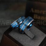 Elvish Ring, Elvish Wedding Ring, Elvish Wedding Band, Elvish Jewelry, Blue Wedding Ring - Image 4