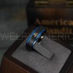 Nurse Ring, Registered Nurse Ring, RN Nurse Wedding Band, RN Nurse Jewelry, Nurse Jewelry, Black Wedding Band