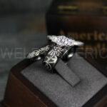 Zelda Rings, Zelda Wedding Rings, Couple Rings, Gamer Rings, Gamer Jewelry, Zelda Wedding Bands, Gamer Wedding Rings, Black Wedding Rings