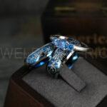 Zelda Rings, Zelda Wedding Rings, Couple Rings, Gamer Rings, Gamer Jewelry, Zelda Wedding Bands, Gamer Wedding Rings, Blue Wedding Rings