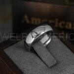 Penguin Ring, Penguin Jewelry, Penguins Wedding Ring, Penguins Wedding Band, Silver Wedding Band, Silver Wedding Ring, Penguins Jewelry