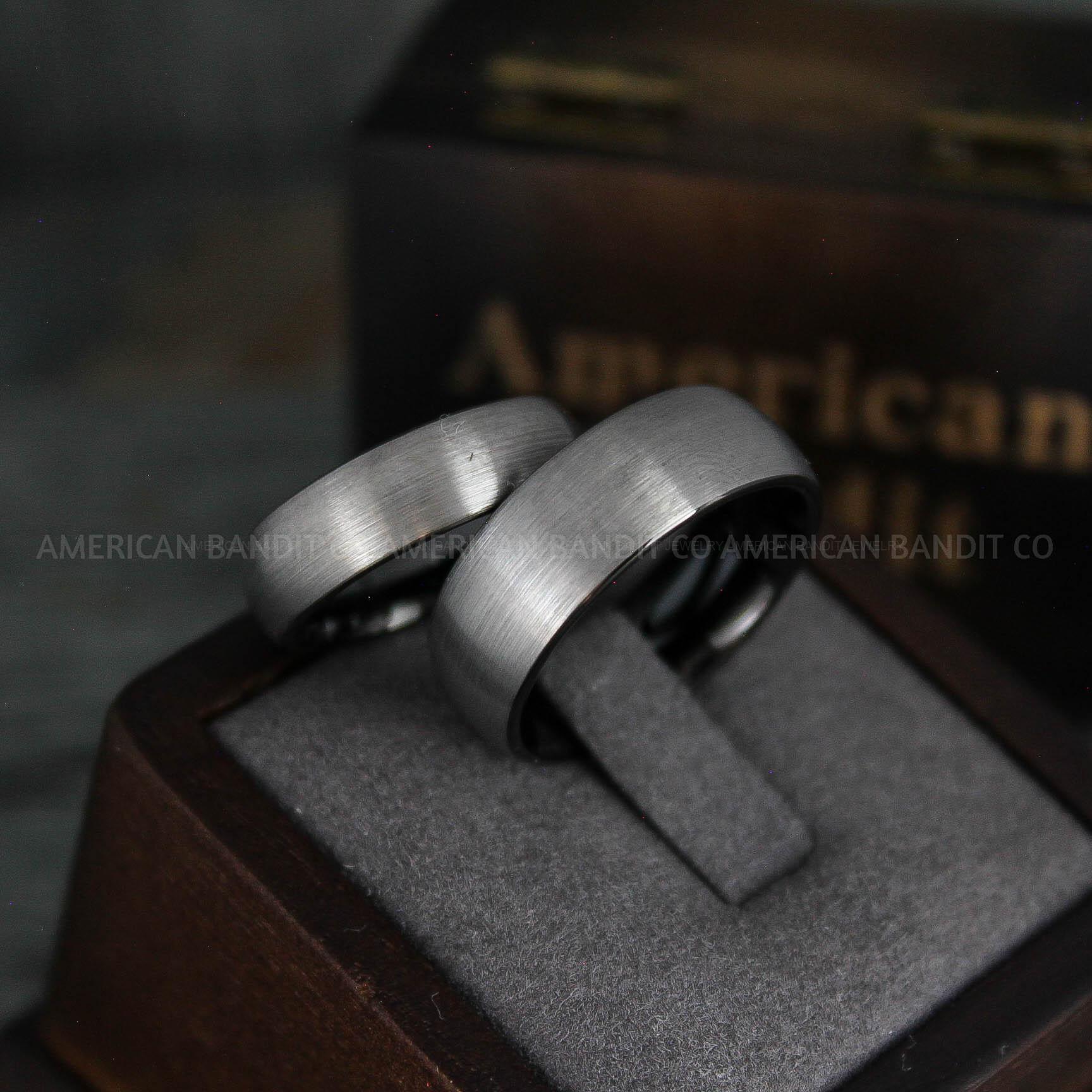 IMG_5599 Couple Rings, Couple Wedding Bands, Silver Wedding Bands, Silver Wedding Rings - Image 1