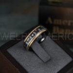 Mario Ring, Mario Brothers Wedding Ring, Gamer Ring, Gamer Jewelry, Mario Wedding Band, Gamer Wedding Ring - Image 3