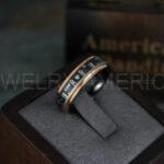 Mario Ring, Mario Brothers Wedding Ring, Gamer Ring, Gamer Jewelry, Mario Wedding Band, Gamer Wedding Ring