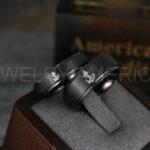 Nautical Ring, Anchor Ring, Black Anchor Rings, Black Wedding Rings, Black Nautical Rings, Black Wedding Bands, Black Anchor Tungsten Rings