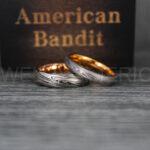 Damascus Steel Ring, Damascus Steel Wedding Ring, Damascus Steel Wedding Band, Gunmetal Wedding Ring, Gunmetal Damascus Steel Wedding Ring - Image 5