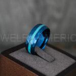 Turquoise Rings, Turquoise Wedding Rings, Turquoise Wedding Bands, Turquoise Jewelry, Blue Wedding Rings, Blue Wedding Bands, Turquoise Rings - Image 4