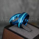 Turquoise Rings, Turquoise Wedding Rings, Turquoise Wedding Bands, Turquoise Jewelry, Blue Wedding Rings, Blue Wedding Bands, Turquoise Rings - Image 3