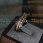 Elvish Ring, Elvish Wedding Ring, Elvish Wedding Band, Elvish Jewelry, Black Wedding Ring