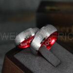 Marines Ring, Semper Fidelis Ring, Marines Wedding Band, Camo Rings, Army Rings, Military Ring, Military Jewelry, Army Couple, Army Wife, Army Husband - Image 2