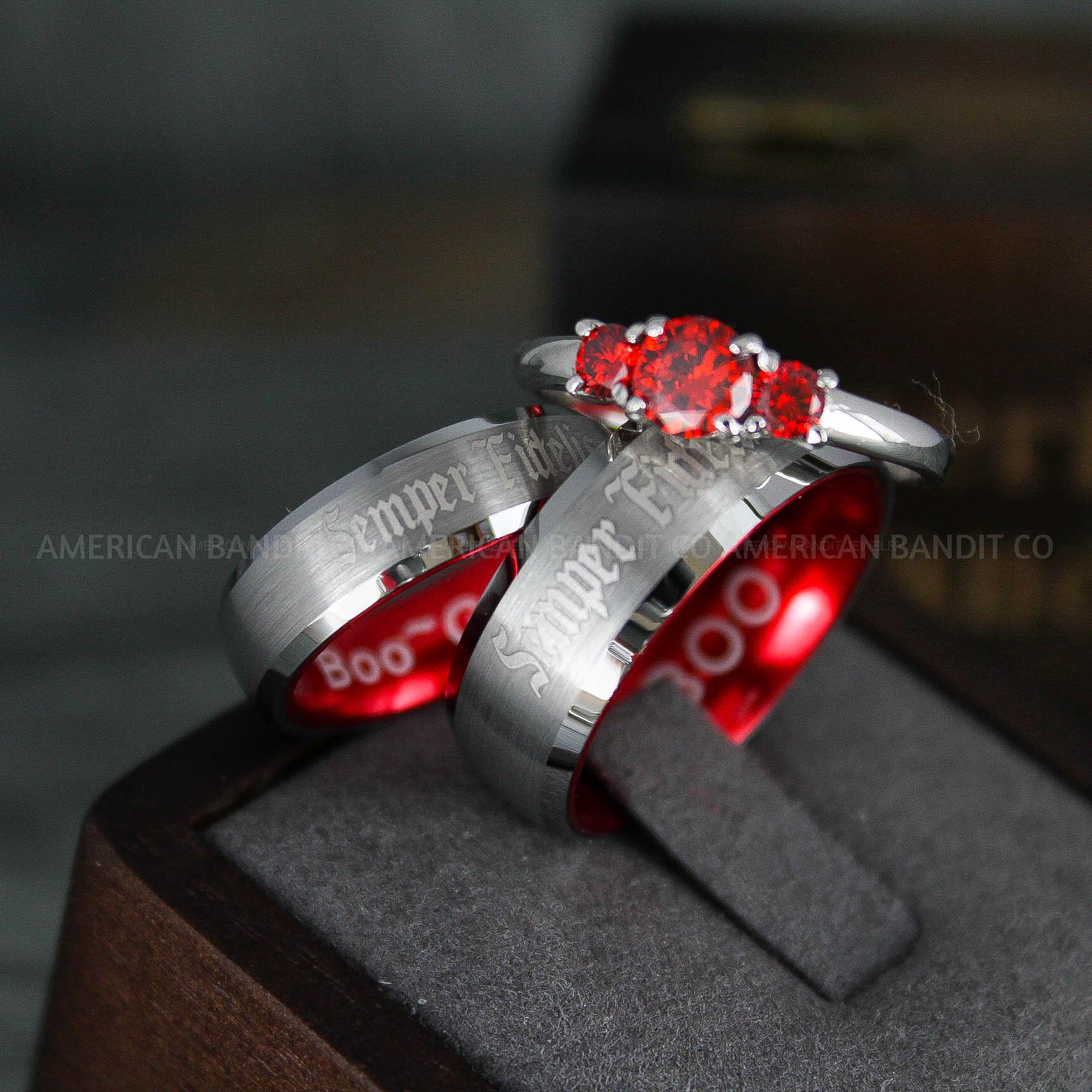 IMG_5772 Marines Rings, Semper Fidelis Rings, Marines Wedding Bands, Camo Rings, Army Rings, Military Rings, Military Jewelry, Army Couple, Army Wife, Army Husband - Image 1