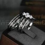 Barb Wire Ring, Barbed Wire Ring, Barb Wire Wedding Ring, Couple Rings, Biker Rings