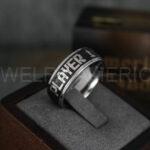 Player 1 Player 2 Rings, Gamer Rings, Couple Rings, Gamer Couple Wedding Bands, Gamer Wedding Rings - Image 3