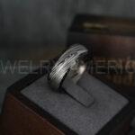 Damascus Steel Ring, Damascus Steel Wedding Ring, Damascus Steel Wedding Band, Black Wedding Ring, Black Damascus Steel Wedding Ring