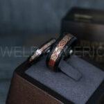 Vikings Rings, Dragon Rings, Dragon Scroll Rings, Vikings Wedding Bands, Black Wedding Bands - Image 5