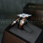 Vikings Rings, Dragon Rings, Dragon Scroll Rings, Vikings Wedding Bands, Black Wedding Bands