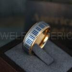 Piano Key Ring, Music Ring, Music Score Ring, Music Jewelry, Music Notes Ring, Piano Jewelry, Piano Ring, Guitar Ring, Musician Ring, Musician Jewelry - Image 2