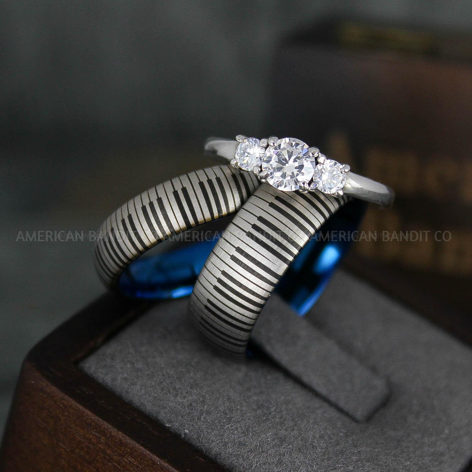 IMG_5934 Piano Key Ring, Music Ring, Music Score Ring, Music Jewelry, Music Notes Ring, Piano Jewelry, Piano Ring, Guitar Ring, Musician Ring, Musician Jewelry - Image 1