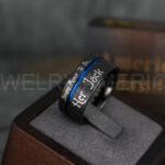 Jack and Sally Rings, Jack and Sally Wedding Bands, Couple Rings, Jack and Sally Wedding Rings - Image 3