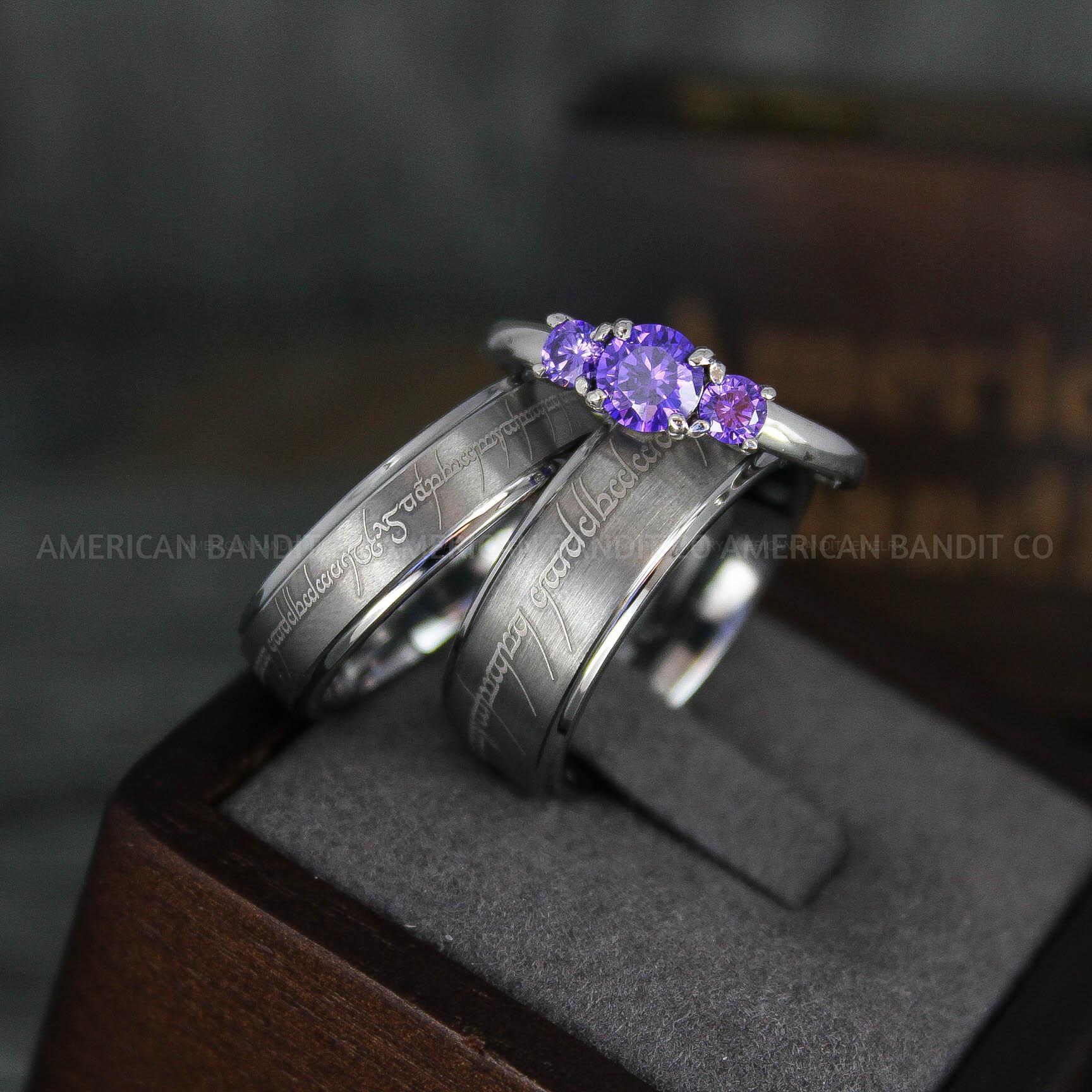 IMG_5983 Elvish Rings, Elvish Wedding Rings, Elvish Wedding Bands, Elvish Jewelry, Silver Wedding Rings - Image 1