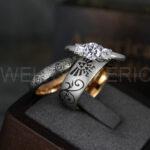 Zelda Rings, Zelda Wedding Rings, Gamer Rings, Gamer Jewelry, Zelda Wedding Bands, Gamer Wedding Rings, Gunmetal Wedding Rings