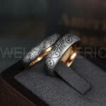 Zelda Rings, Zelda Wedding Rings, Gamer Rings, Gamer Jewelry, Zelda Wedding Bands, Gamer Wedding Rings, Gunmetal Wedding Rings