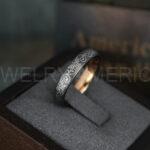 Zelda Rings, Zelda Wedding Rings, Gamer Rings, Gamer Jewelry, Zelda Wedding Bands, Gamer Wedding Rings, Gunmetal Wedding Rings