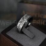 Zelda Rings, Zelda Wedding Rings, Gamer Rings, Gamer Jewelry, Zelda Wedding Bands, Gamer Wedding Rings, Black Wedding Rings - Image 3