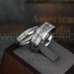 Elvish Rings, Elvish Wedding Rings, Elvish Wedding Bands, Elvish Jewelry, Silver Wedding Rings - Image 3