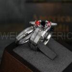 Elvish Rings, Couple Rings, Elvish Wedding Rings, Elvish Wedding Bands, Elvish Jewelry, Silver Wedding Rings