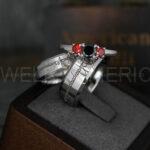 Elvish Rings, Couple Rings, Elvish Wedding Rings, Elvish Wedding Bands, Elvish Jewelry, Silver Wedding Rings