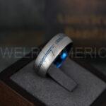 Elvish Ring, Elvish Wedding Ring, Elvish Wedding Band, Elvish Jewelry, Blue Wedding Ring