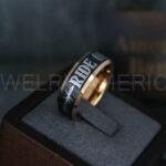 Ride or Die Rings, Ride or Die, Ride or Die Wedding Rings, Ride or Die Wedding Bands, Black Wedding Rings, Black Wedding Bands, Biker Rings - Image 5