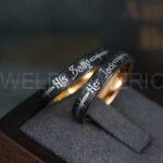 Jack and Sally Rings, Jack and Sally Wedding Bands, Couple Rings, Jack and Sally Wedding Rings