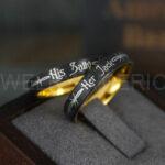Jack and Sally Rings, Jack and Sally Wedding Bands, Couple Rings, Jack and Sally Wedding Rings