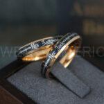 Jack and Sally Rings, Jack and Sally Wedding Bands, Couple Rings, Jack and Sally Wedding Rings
