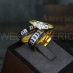 Ride or Die Rings, Ride or Die, Ride or Die Wedding Rings, Ride or Die Wedding Bands, Black Wedding Rings, Black Wedding Bands, Biker Rings