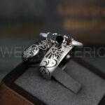 Zelda Rings, Zelda Wedding Rings, Gamer Rings, Gamer Jewelry, Zelda Wedding Bands, Gamer Wedding Rings, Black Wedding Rings