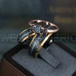 Elvish Rings, Elvish Wedding Rings, Elvish Wedding Bands, Elvish Jewelry, Black Wedding Rings